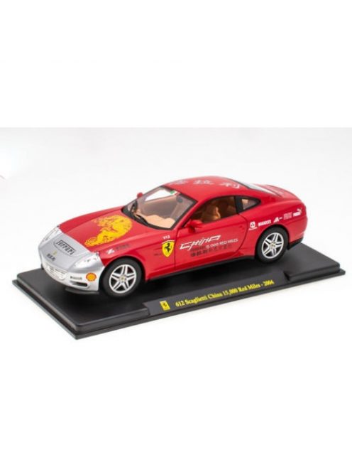 Burago - 1:24 Ferrari 612 Scaglietti China 15,000 Red Miles - 2004