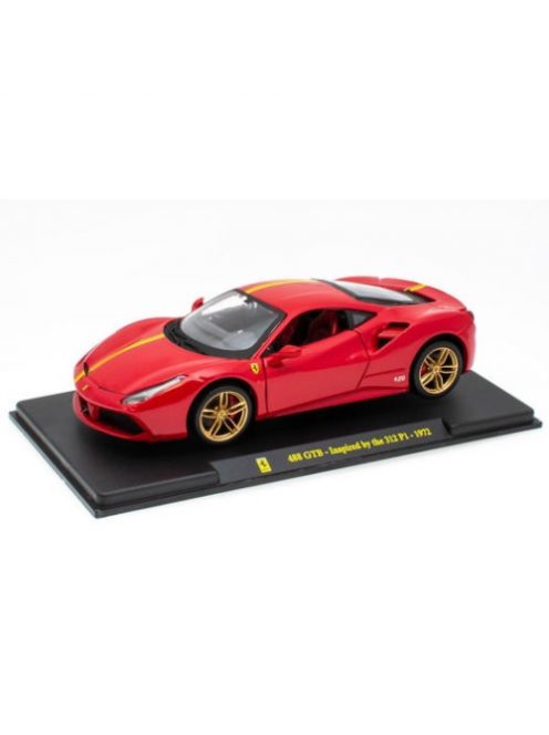 Burago - 1:24 Ferrari 488 Gtb Inspired By The 312 P1 - 1972