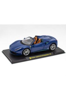   Burago - 1:24 Ferrari 488 Spider (2015) Inspired By The 166 Touring Barchetta - 1950