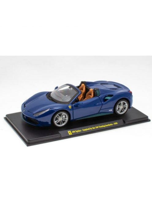 Burago - 1:24 Ferrari 488 Spider (2015) Inspired By The 166 Touring Barchetta - 1950