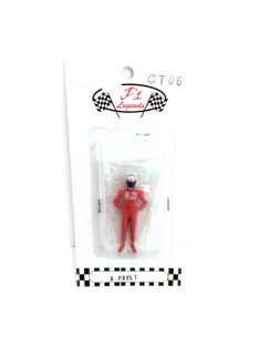   Cartrix - 1:43 Scale Model Figure Of Alain Prost, Mclaren 1986, World Champion