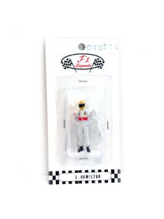   Cartrix - 1:43 Scale Model Figure Of Lewis Hamilton, Mclaren 2008, World Champion