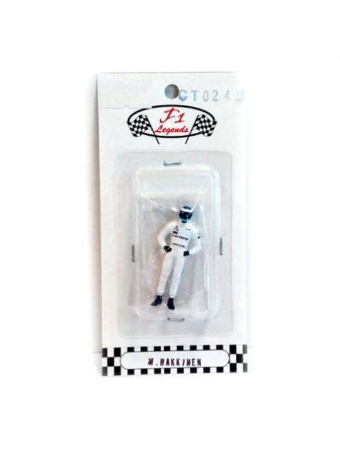 Cartrix - 1:43 Scale Model Figure Of Mika Hakkinen, Mclaren 1988, World Champion