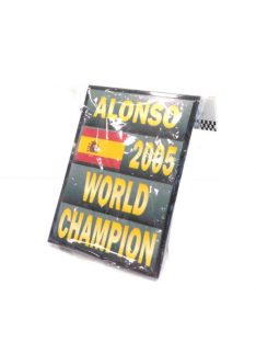 Cartrix - 1:18 2005 Fernando Alonso World Champion F1 Sign