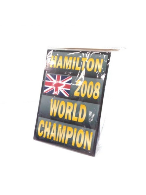 Cartrix - 1:18 2008 Lewis Hamilton World Champion F1 Sign