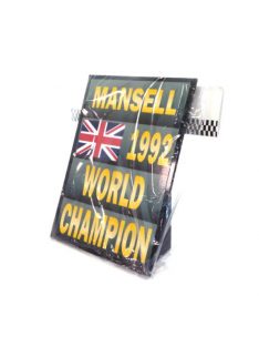 Cartrix - 1:18 1992 Nigel Mansell World Champion F1 Sign