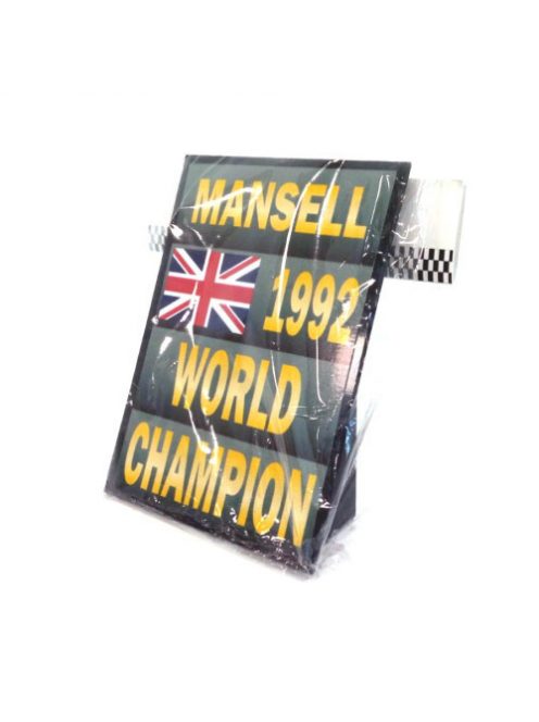 Cartrix - 1:18 1992 Nigel Mansell World Champion F1 Sign