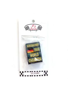   Cartrix - 1:43 2000 Michael Schumacher World Champion F1 Sign