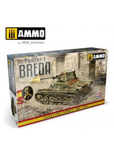   AMMO by MIG Jimenez - 1/35 Panzer I Ausf. A Breda - Spanish Civil War Light Tank Destroyer