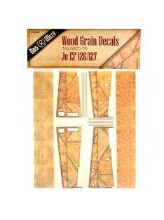   Wood Grain Decals Tailored to Ju-EF 126/127 Das Werk | No. DWA007 | 1:32