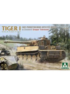   Takom - Tiger I  Sd.Kfz.181 Pz.Kpfw.Vi Ausf.E Early-Production Model With Steel 