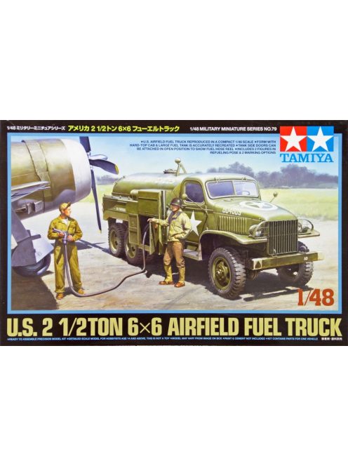 U.S. 2 1/2TON 6x6 Airfield Fuel Truck Tamiya | No. 32579 | 1
