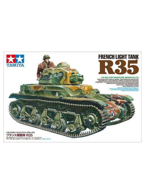 French Light Tank R35 Tamiya | No. 35373 | 1:35 - Hobby Ches