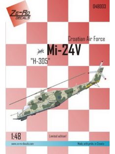 1/48  Mi-24V  “H-305″  ZE-RO decals