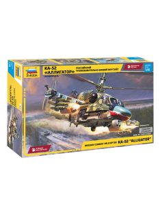   Zvezda - 1:48 Reconnaissance and combat helicopter Ka-52 "Alligator"