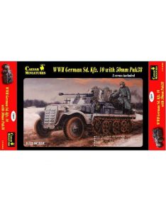 Caesar Miniatures - WWII German Sd.Kfz.10 with 50mm Pak 38