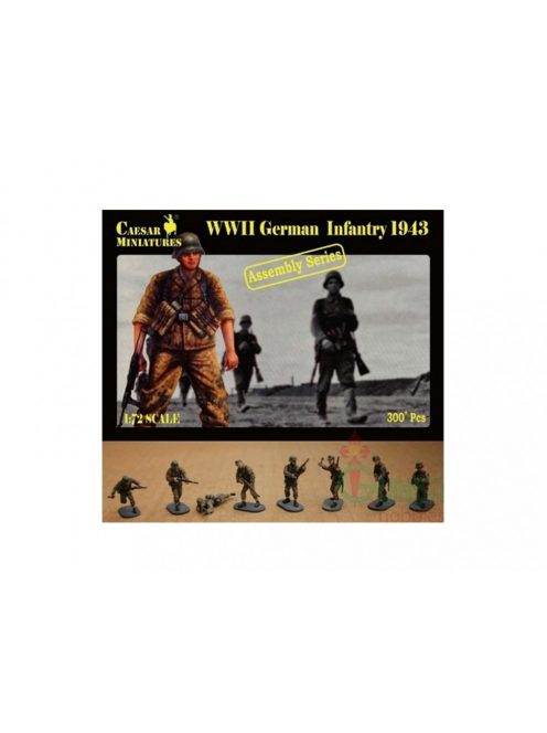 Caesar Miniatures - German Infantry 1943