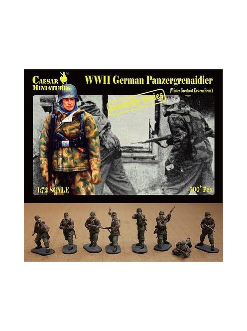 Caesar Miniatures - German Panzergrenaidier(Winter Greatcoat