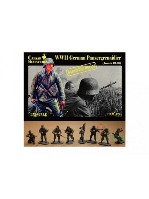 Caesar Miniatures - German Panzergrenaidier (Kursk 1943)