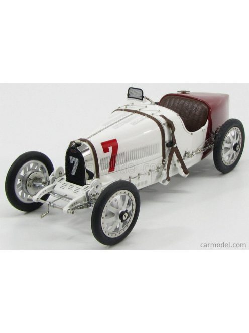 Cmc - Bugatti T35 N 7 Gp National Colour Project Poland 1924 White Red