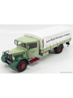   Cmc - Mercedes Benz Lo2750 Truck With Tarpaulin - Cassone Telonato 1933 Green