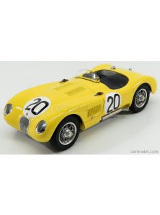   Cmc - Jaguar C-Type Spider Team Jaguar Racing N 20 24H Le Mans 1953  R.Laurent - C.De Tornaco Yellow
