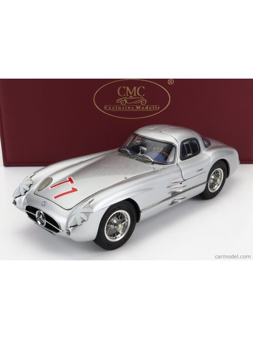 Cmc - Mercedes Benz 300 Slr Coupe N T1 Rac Tourist Trophy 1955 Silver