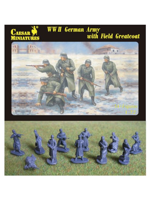 Caesar Miniatures - WWII German Army with Field Greatcoat