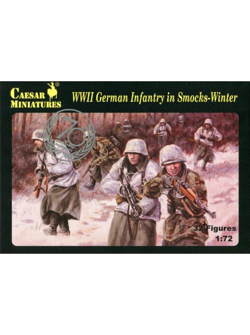 Caesar Miniatures - WWII German Infantry in Smocks-Wi