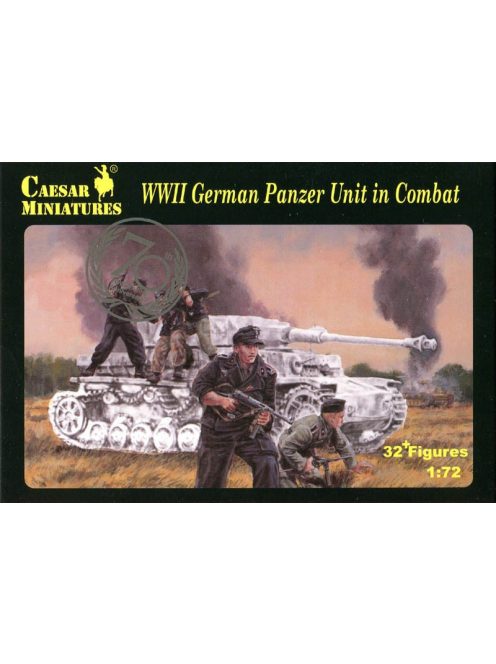 Caesar Miniatures - WWII German Panzer Unit in Combat