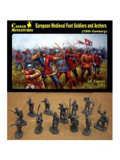 European Medieval Foot Soldiers+Archgers