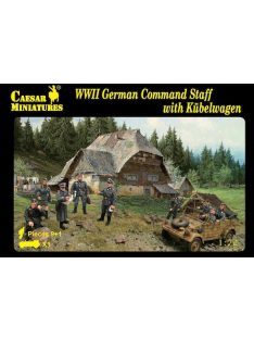 WWII German Command Staff with Kübelwage