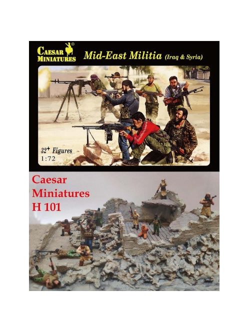 Caesar Miniatures - Mid-East Militia Iraq and Syria