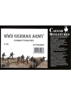 Caesar Miniatures - WWII Germans Army (combat team one)