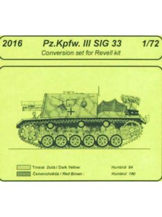   CMK - Pz.Kpfw. III SIG 33 - conversion set für Revell Bausatz