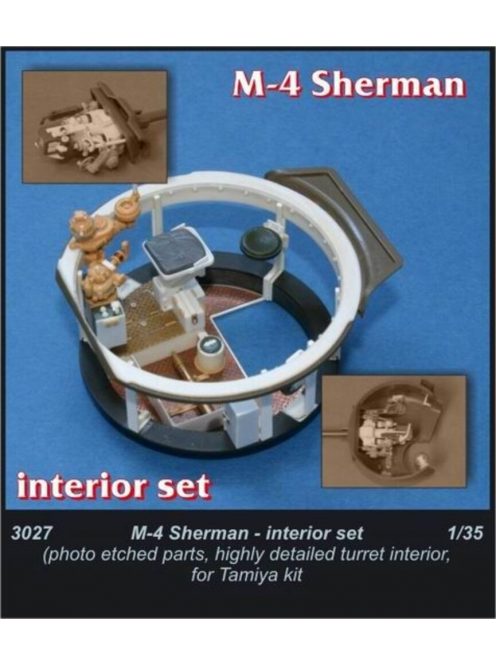 CMK - M4 Sherman, interior