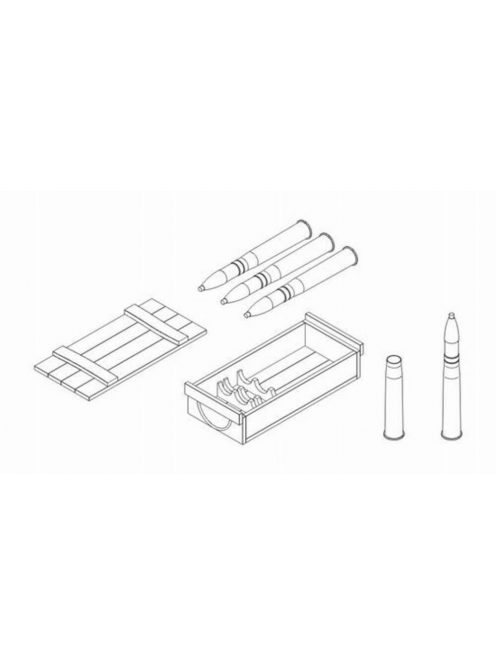 CMK - Munni-Box + Munition, 75 mm KwK 40L43