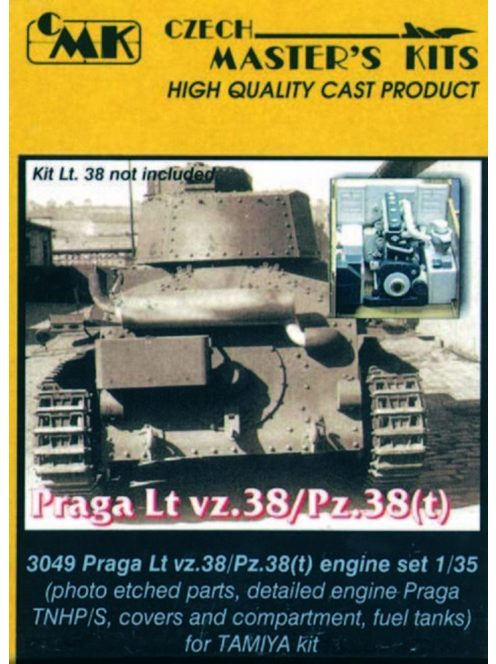 CMK - Praga Lt.vz. 38/Pz.38(t) Motor Set