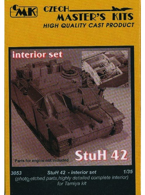 CMK - StuH 42 interior set für Tamiya-Bausatz