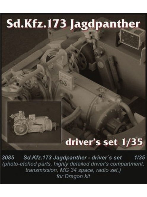 CMK - Sd.Kfz. 173 Jagdpanther driver set