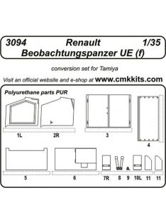 CMK - Renault Beobachtungspanzer UE (f) für Tamiya Bausatz