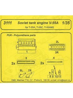 CMK - V-55A Soviet Tank Engine