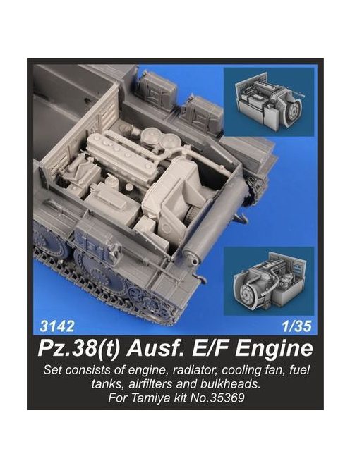 CMK - Pz.38(t) Ausf. E/F Engine Set