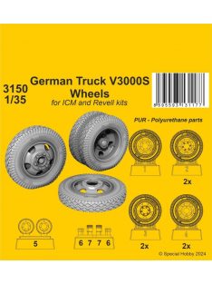 CMK - German Truck V3000S Wheels 1/35 / for ICM kits