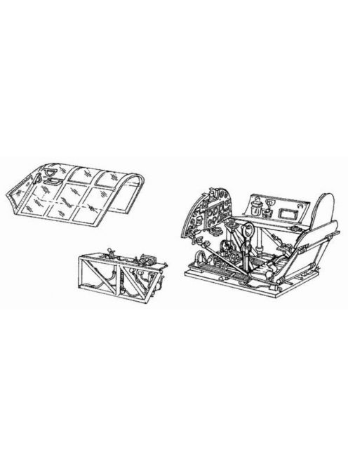 CMK - Hurricane Mk II. interior set