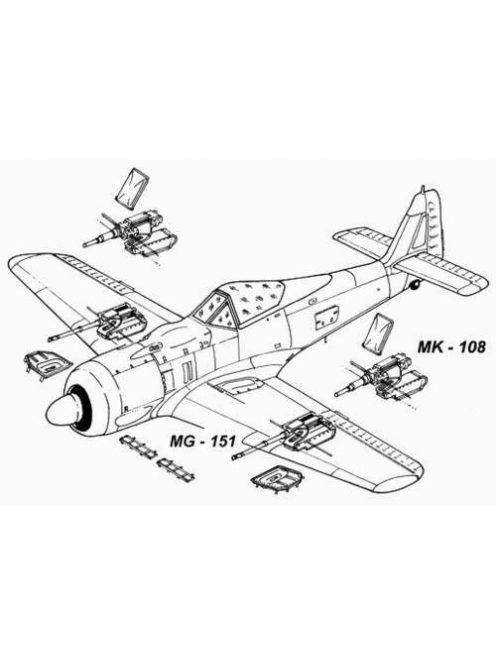 CMK - Fw-190 A Waffen Set