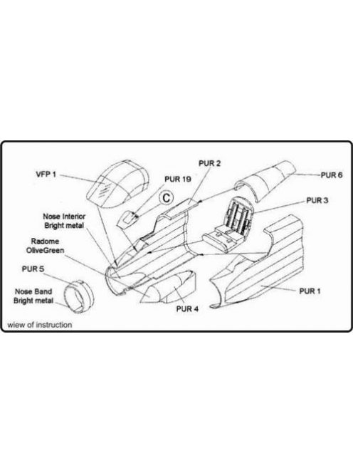 CMK - Mosquito Mk IV. interior set