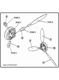 CMK - VDM für Bf-109E Deutscher Propeller