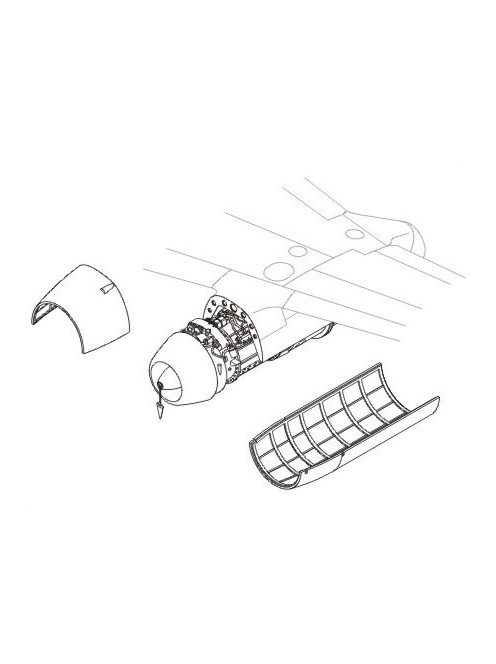 CMK - Me 262 A/B Motor Set