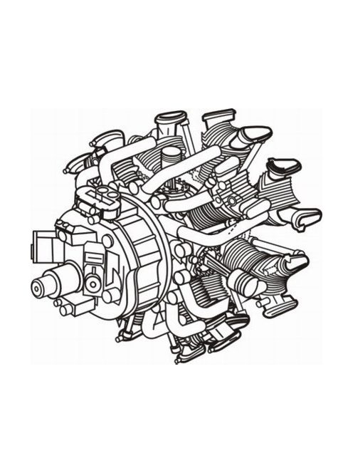 CMK - Nakajima Sakae japanischer Motor